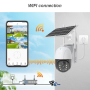 Sansco trådløst kamera 5MP Solar