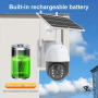 Sansco trådløst kamera 5MP Solar