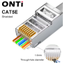 RJ45 Cat5 plugger pass-through