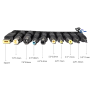 Laptoplader for bil Universal